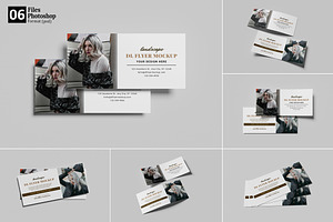 Landscape DL Flyer Brochure Mockup, an Advertising Mockup by GraphicWindow