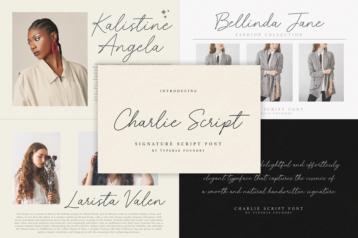 Beautiful Script Font Bundle Vol 2, a Script Font by Typebae (Photo 4 of 13)