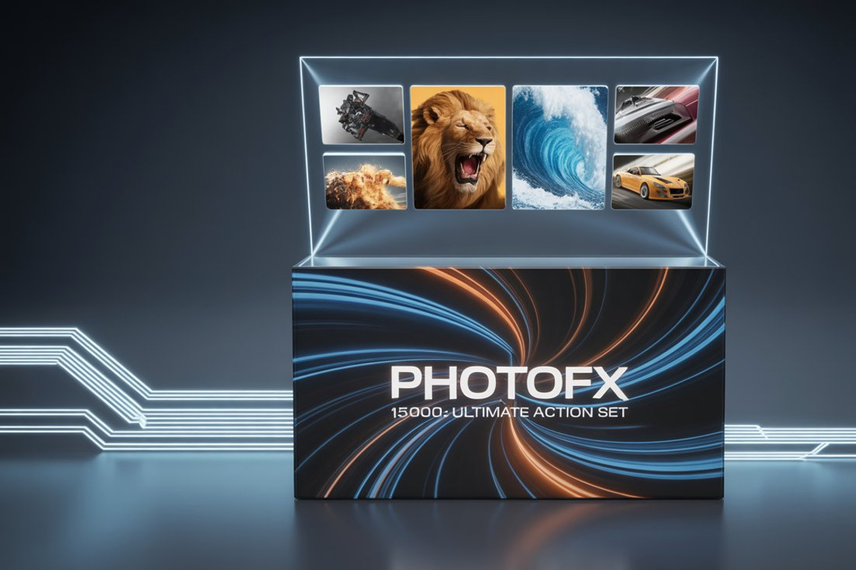 PhotoFX 15000: Ultimate Action Set, an Action Add-On by Dreamanart (Photo 4 of 4)