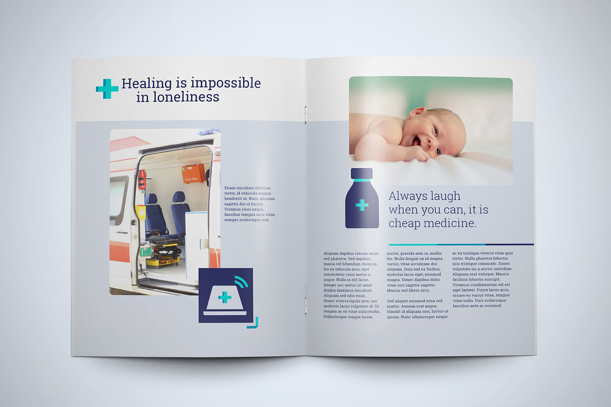 Médico Brochure Template, a Brochure Template by TH Pixel (Photo 5 of 10)
