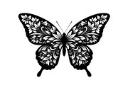 Butterfly Silhouette SVG Bundle, an Illustration by Gaye Art (Thumbnail 18 of 31)