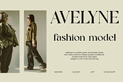 Kamean - Modern And Beauty Serif, a Serif Font by Muflieart (Thumbnail 7 of 8)