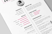 Professional CV - Cover Letter, a Resume Template by Emaholic Template (Thumbnail 5 of 6)