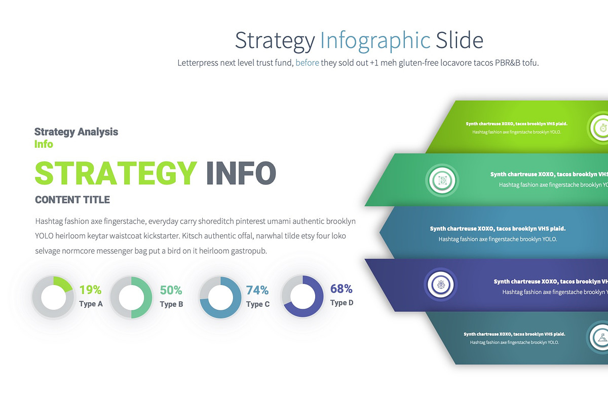 Strategy PowerPoint Slides, a Presentation Template by Pulsecolor