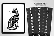 Linocut Style Stamp Brushes, a Brush Add-On by NinaFedorova (Thumbnail 4 of 8)