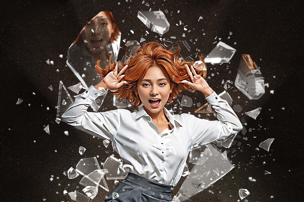 Broken Glass Photo Effect Bundle, an Action Add-On by Photoshop Action (Photo 25 of 25)