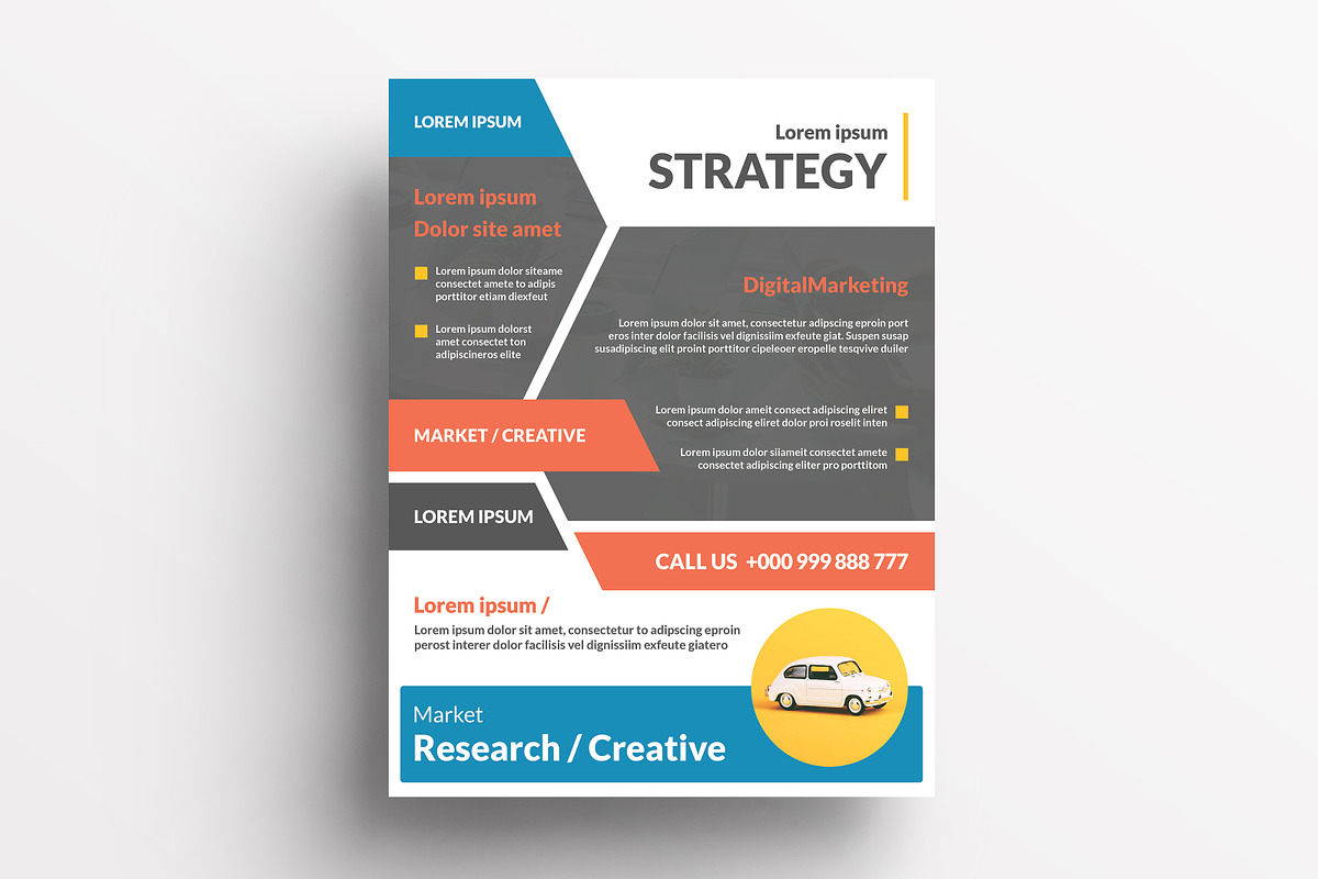 Creative Corporate Flyer V59, a Flyer Template by KHIDD (Photo 1 of 2)
