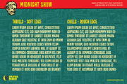 Midnight Show Vintage Font, a Font by Paper Moon Graphic Supply (Thumbnail 6 of 11)