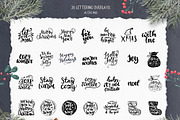 Christmas Florals Bundle, a Decorative Illustration by Cozy pattern shop (Thumbnail 11 of 13)