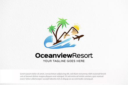 OceanView | Hotel/ Resort Logo