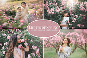 Lights of Spring photo overlays, a Layer Style Add-On by BrownLeopard (Thumbnail 1 of 7)
