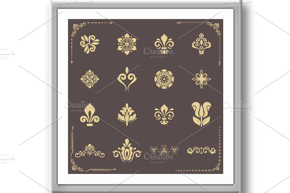 Set of Classic Orient Seamless, a Pattern Graphic by FineArtStudio (Photo 2 of 3)