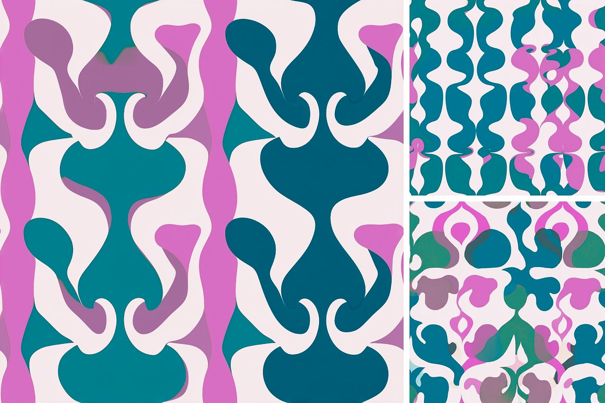 Matisse Cut-Out Seamless Patterns, a Pattern Graphic by ARTOZEN DIGITAL (Photo 13 of 20)