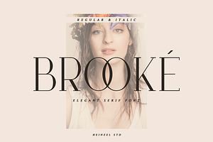 Brook - Modern And Elegant Serif