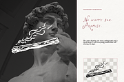 Art Gallery Clipart, Museum Ink Set, an Object Illustration by The October Creative (Thumbnail 11 of 13)