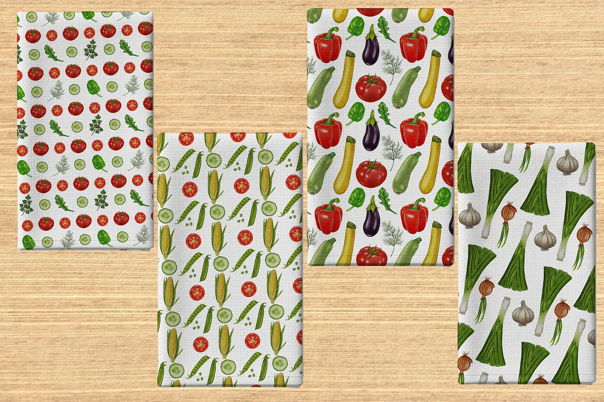 Watercolor Vegetables, a Food Illustration by Elatedowl (Photo 13 of 17)