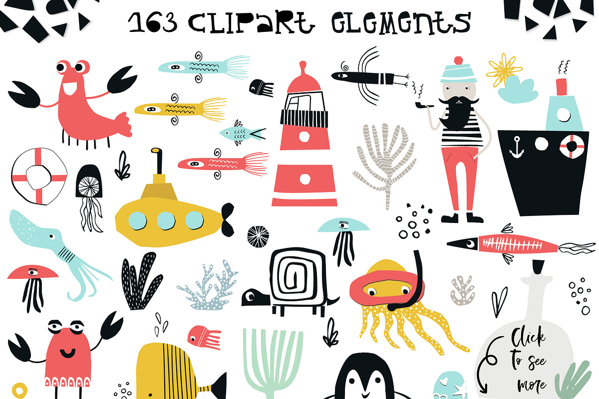 Sea Life, an Animal Illustration by Oksana Stepova (Photo 2 of 12)