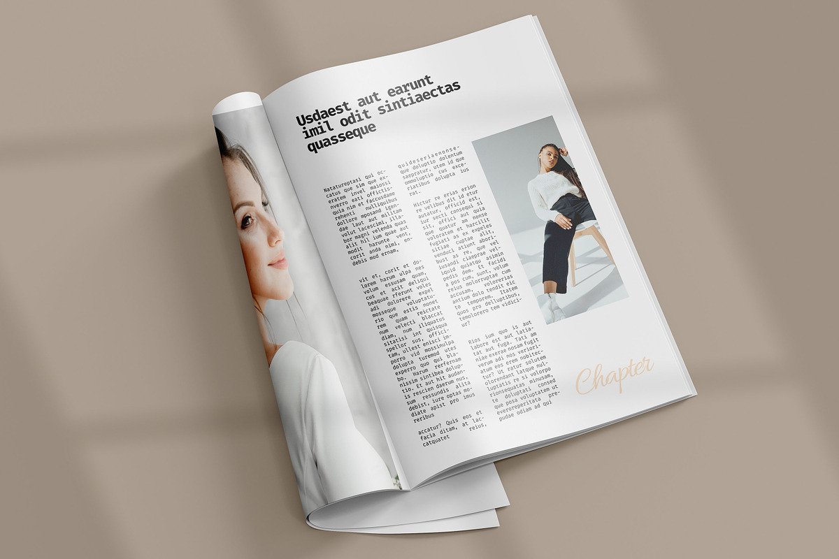 Magazine Template preview 2