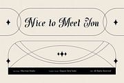 Dh Finola - 7 Elegant Serif Fonts, a Serif Font by Dharmas Foundry (Thumbnail 14 of 14)