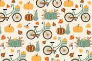 Happy Thanksgiving Patterns, a Pattern Graphic by EltaMaxArt (Thumbnail 2 of 8)