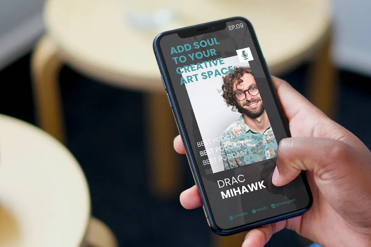 Podcast ig stories and posts keynote, a Social Media Template by rivatxfz (Photo 2 of 4)