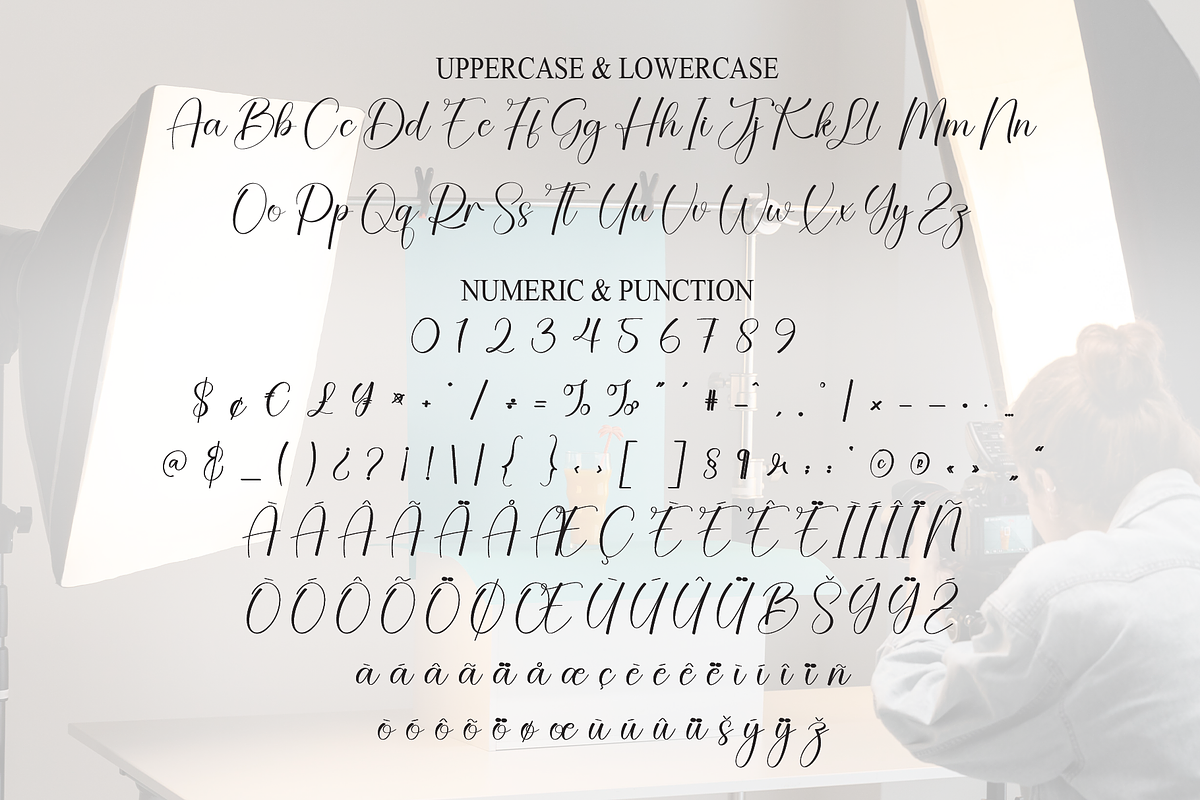 Photoshoot | Script Font, a Handwritten Font by Scratchones (Photo 7 of 8)