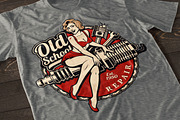 Pin up girl on spark plug., an Education Illustration by Harry Kasyanov (Thumbnail 2 of 4)