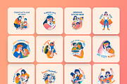 Mothers Day Stickers, an Emoji Icon by Vectors Market (Thumbnail 7 of 9)