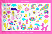 98 Acid y2k elements & stickers, an Illustration by Valeria Soloveva (Thumbnail 5 of 8)