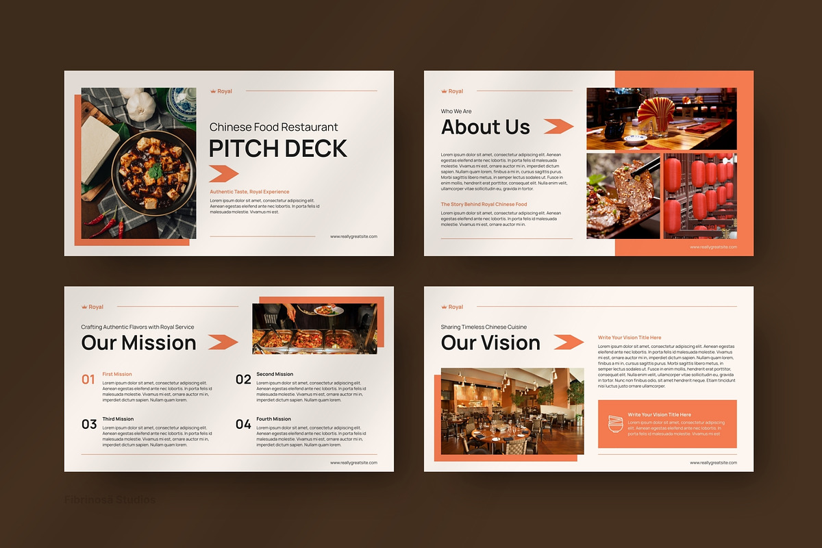 Chinese Food Restaurant Pitch Deck preview 4