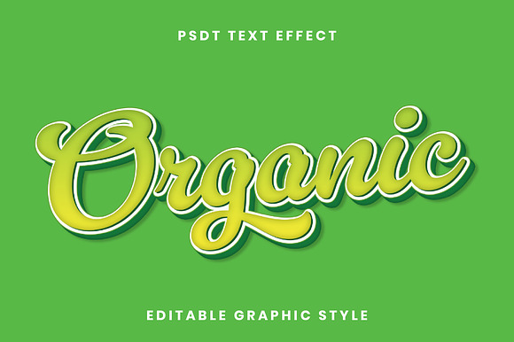 Glossy Script Layered Text Effect preview 2
