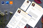 Royal Resume Design, a Resume Template by AdminUIUX (Thumbnail 1 of 5)