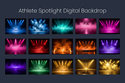 Athlete Spotlight Digital Backdrops, a Background Graphic by 3Motional (Thumbnail 10 of 12)