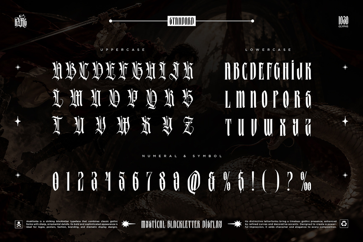 Anakfonta Typeface, a Blackletter Font by alit design (Photo 3 of 20)