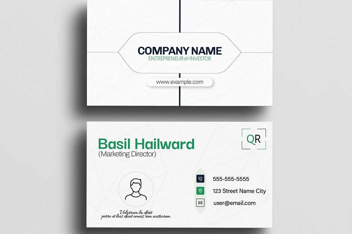 Business Card Template, a Business Card Template by MightyDesign (Photo 3 of 6)