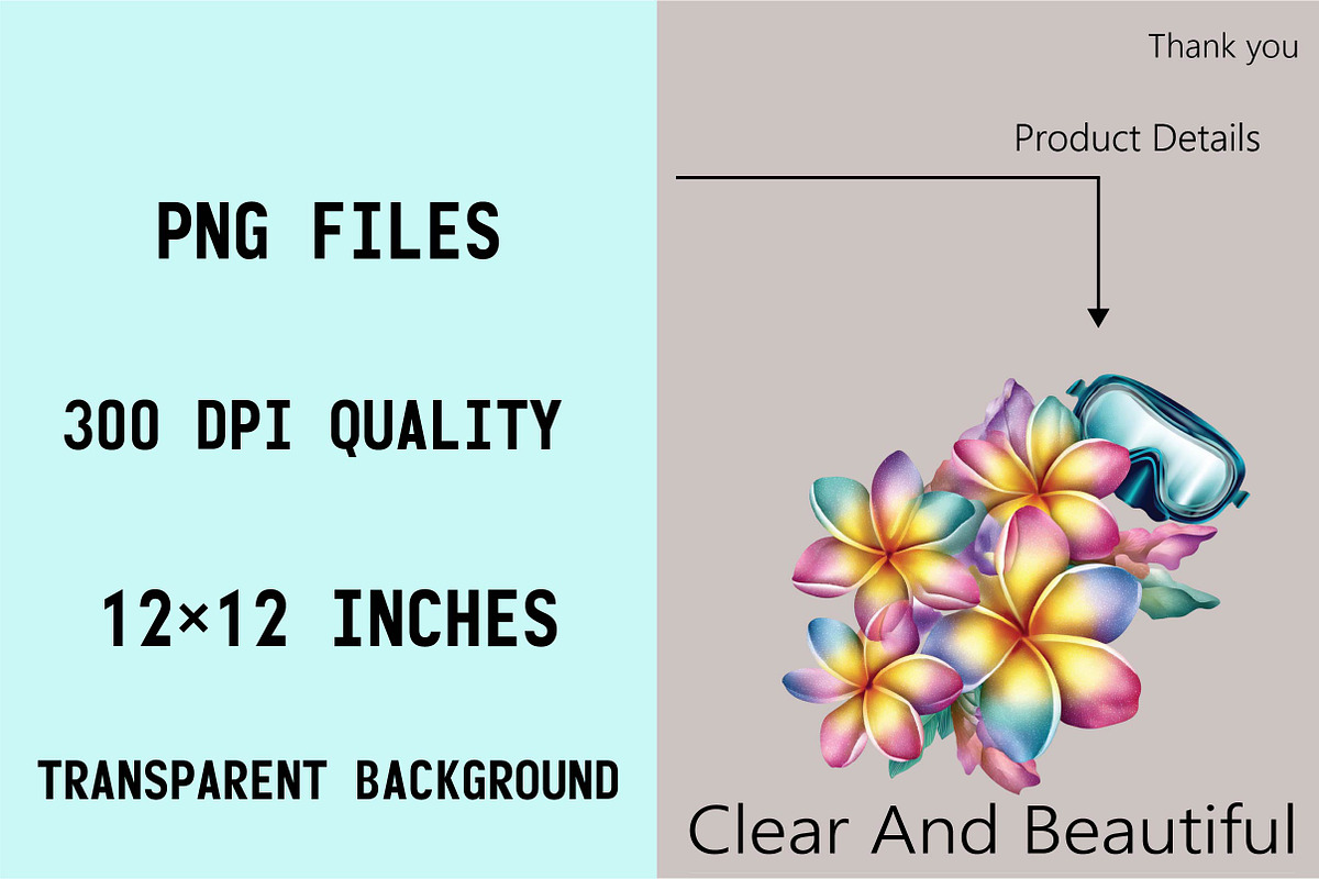 Watercolor Plumeria Clipart Bundle., an Illustration by SVGArt (Photo 5 of 8)