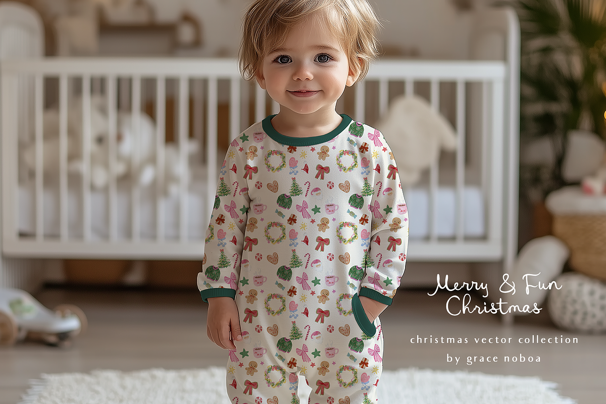 Watercolor christmas quirky holiday, an Object Graphic by Grace Noboa Illustrations (Photo 20 of 20)