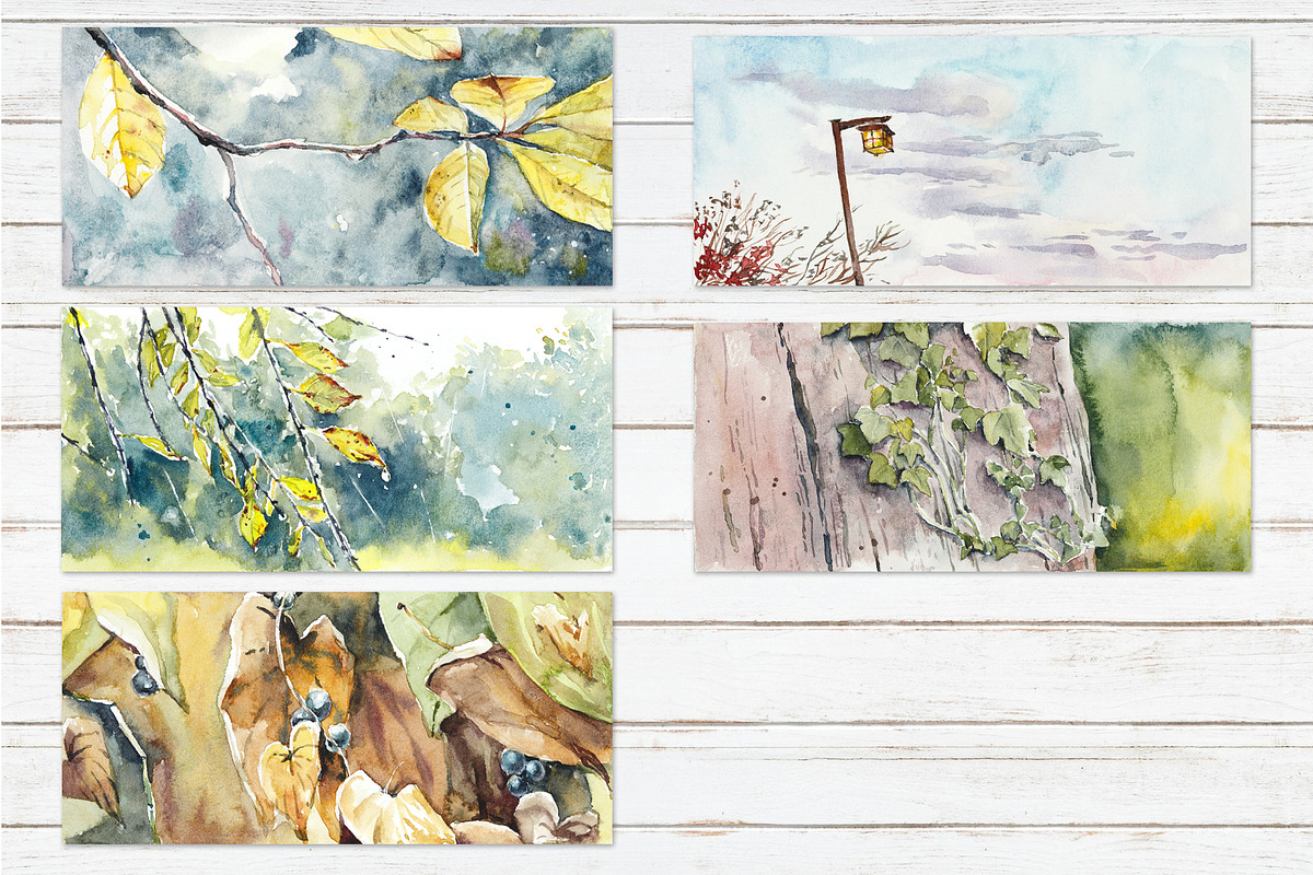Watercolor a bit of Japan, a Seasonal Illustration by Budogoshch (Photo 3 of 4)
