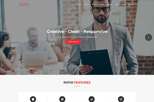 Ratio - Agency WordPress Theme, a WordPress Template by Themesvila