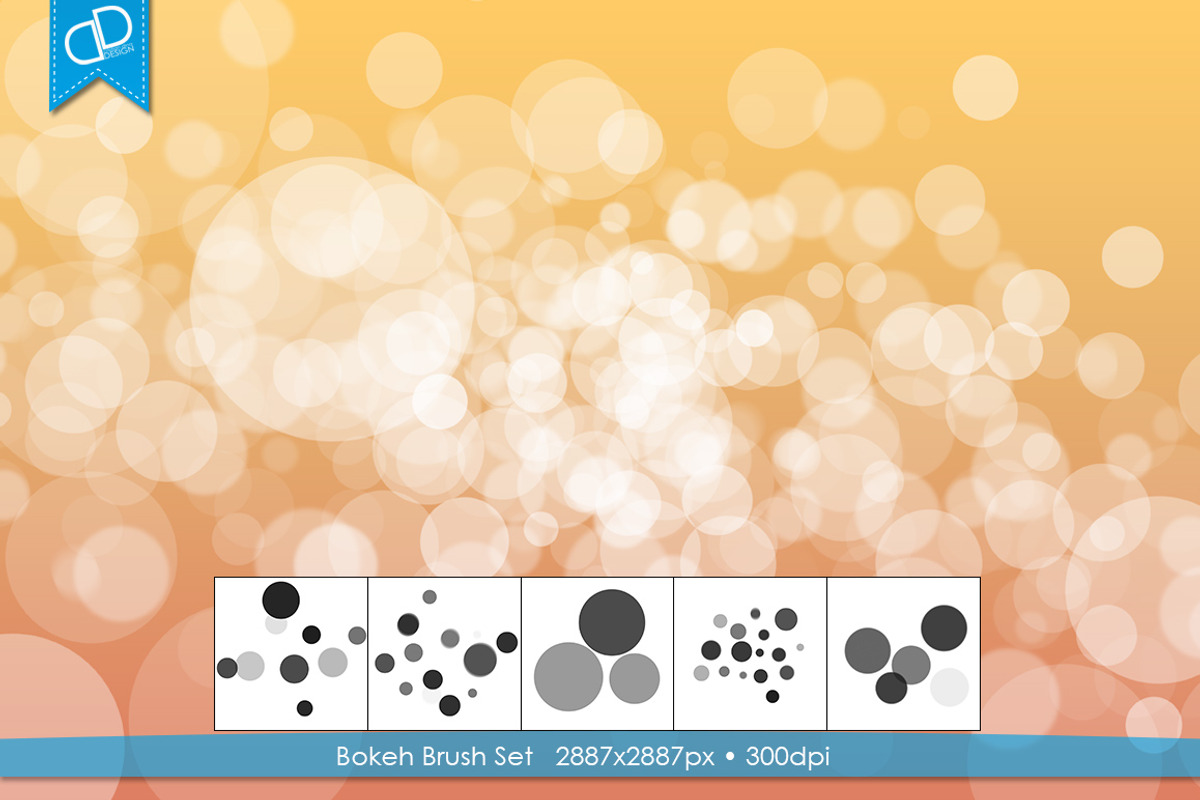 Bokeh Brush Set 5, a Brush Add-On by cDDesign (Photo 1 of 5)