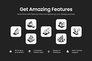 Animated Business Growth Icons, an Outline Icon by Prosymbols (Thumbnail 2 of 5)