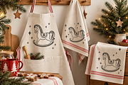 Christmas and Happy New Year Set, a Decorative Illustration by Lena Kedrova (Thumbnail 10 of 11)