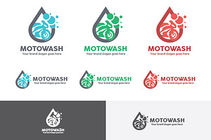 Motorcycle Wash Logo