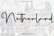 Netherland, a Handwritten Font by FreshTypeINK (Thumbnail 1 of 8)