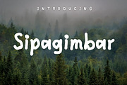 Sipagimbar | Handwritten Font, a Handwritten Font by Royaltype (Thumbnail 1 of 6)