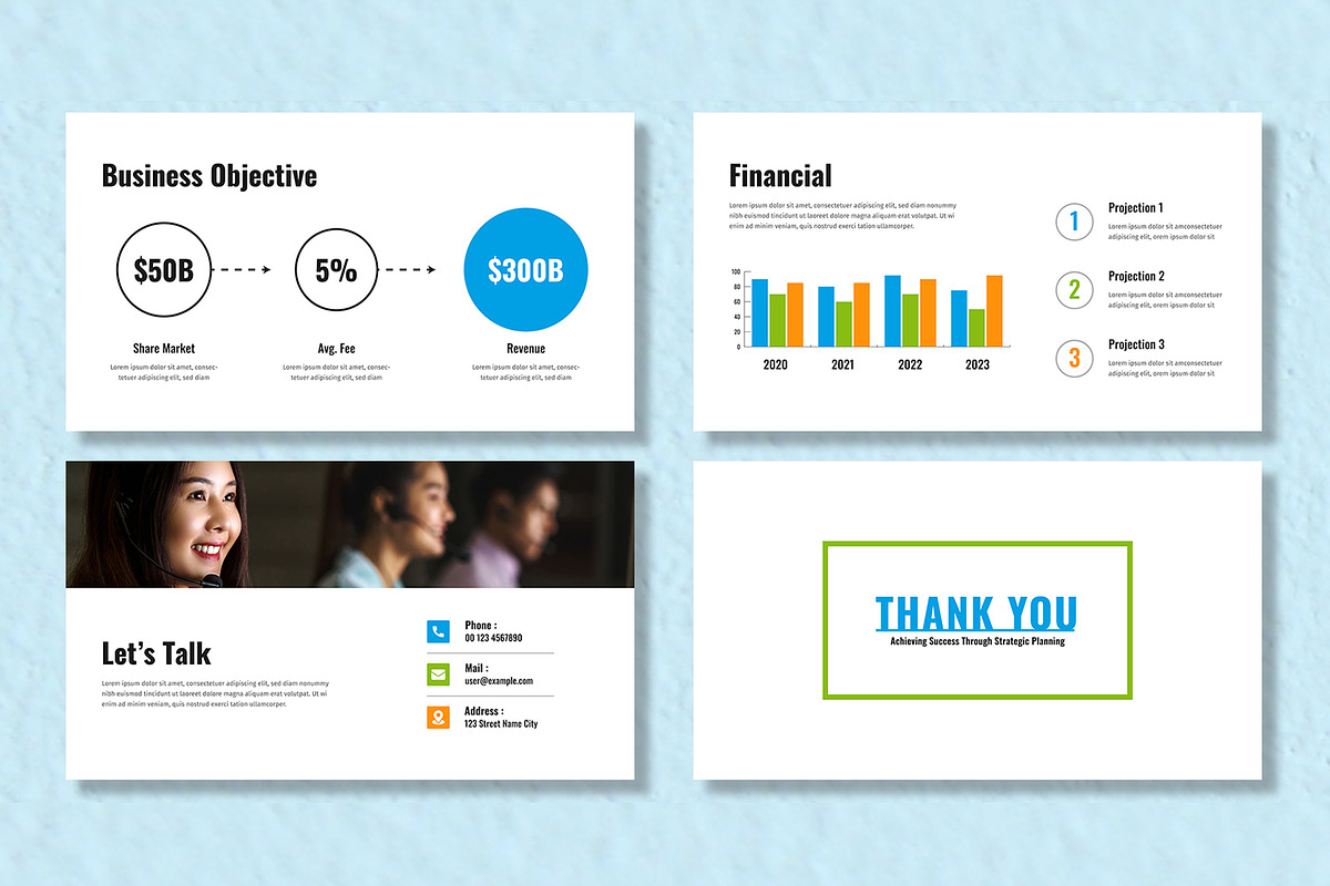 Business Presentation Template, a Presentation Template by Mighty-Slide (Photo 6 of 6)
