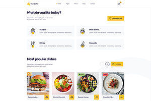 Restaurant & Cafe HTML Template