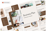 Business Plan PowerPoint Template, a Presentation Template by Premast (Thumbnail 1 of 4)