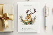 Christmas Card  Mockup, a Print Template by optimism (Thumbnail 2 of 3)