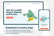 Theo - illustration pack, an Illustration by Ivan Mesaros (Thumbnail 5 of 8)